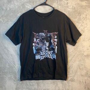 Ken Carson 2024 Live Chaos Tour‎ Gorecore Black Graphic Band T Shirt Large